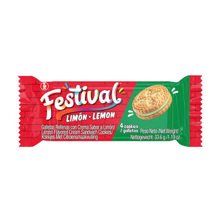 Galleta Festival Limón 403g(1 Ud)