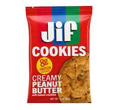 JIF Soft Baked Cookies 85g(6 uds)