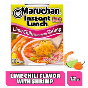 Maruchan Instant Lunch Lime Chilli Noodles 64g(12 uds)