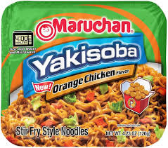 Maruchan Yakisoba Orange 120g(8 uds)